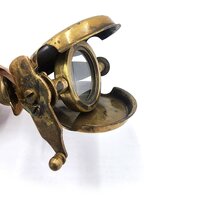 Single Brass Marine Vintage Monocular Victorian Marine Antique Brass Finish