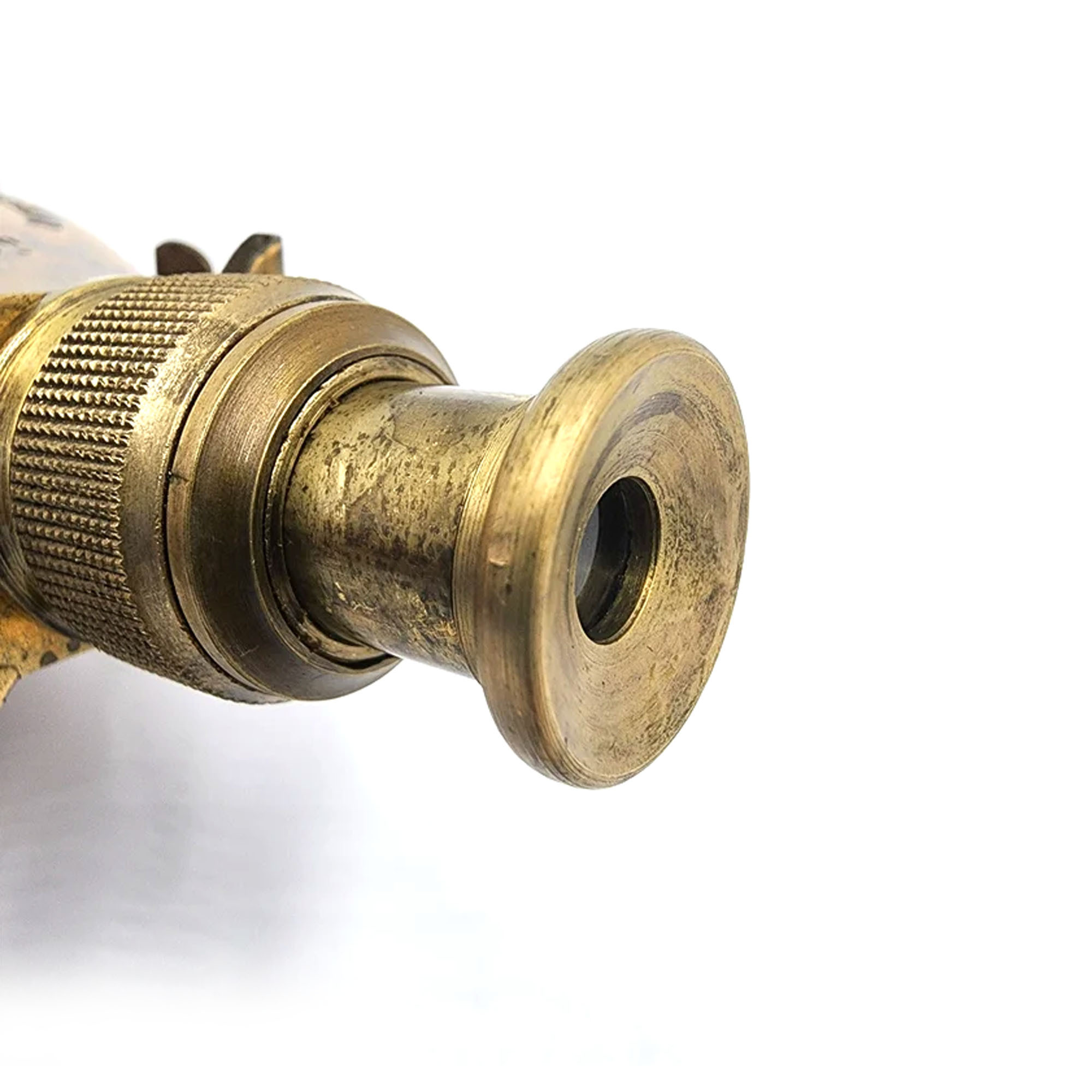 Single Brass Marine Vintage Monocular Victorian Marine Antique Brass Finish