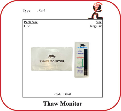 Plastic Thaw Monitor, For Temperature Check For 36 C at Rs 360