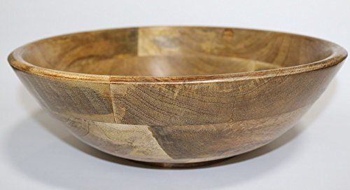 WOODEN SERVING BIG SALAD BOWL