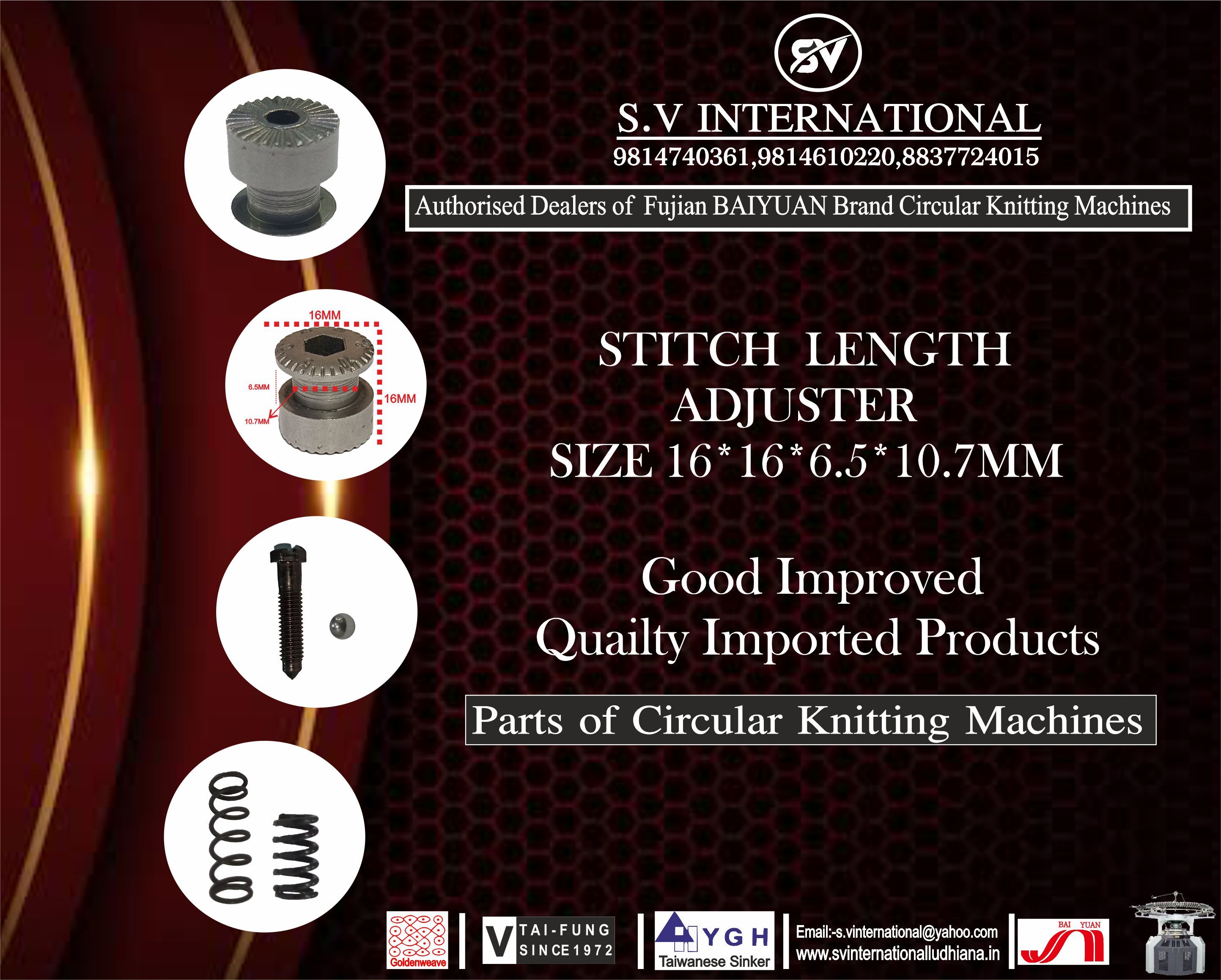 Stitch Length Adjuster
