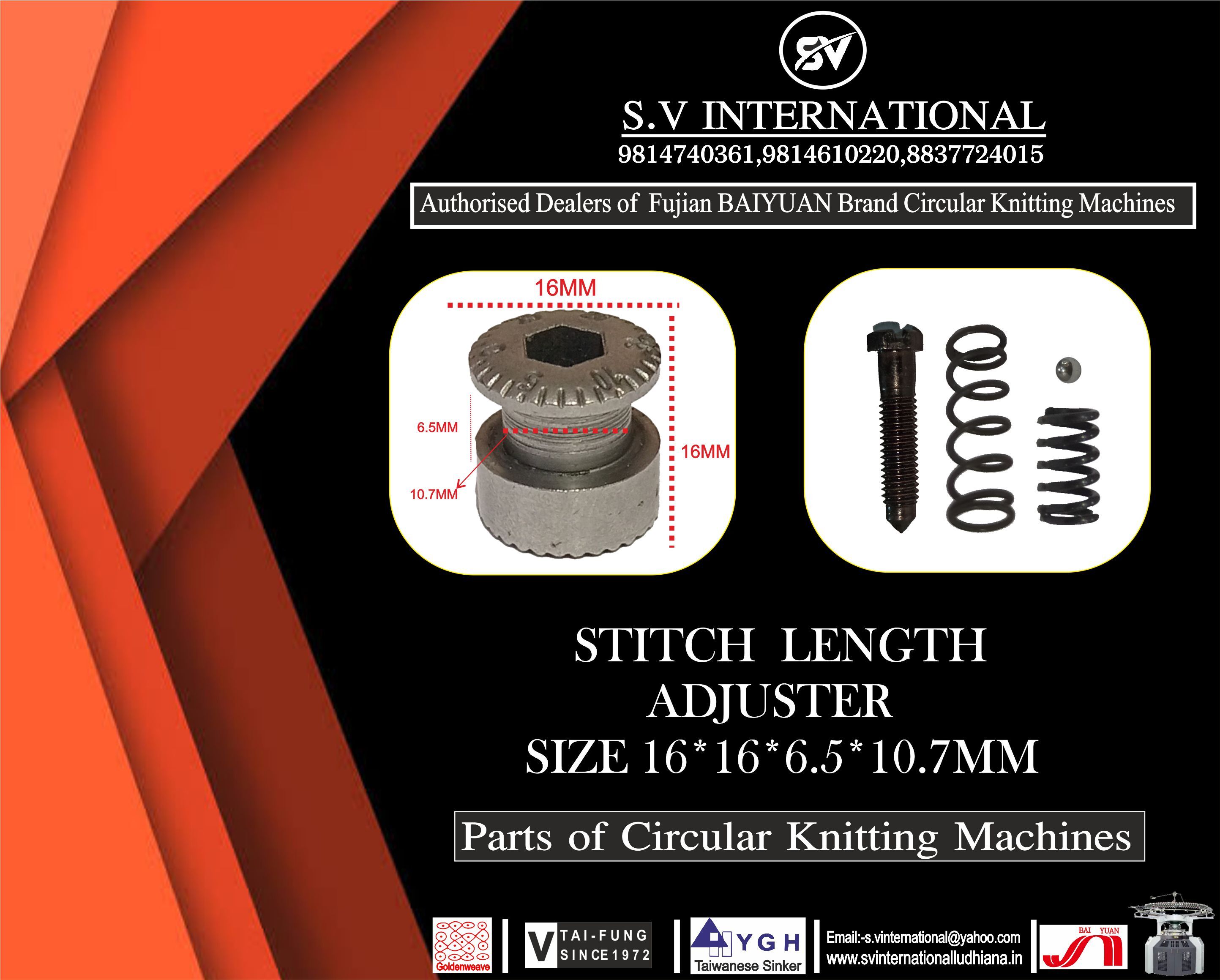 Stitch Length Adjuster