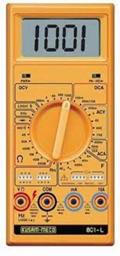 KM 801-L 3 3/4 Digits (4000 Counts) Digital Multimeter