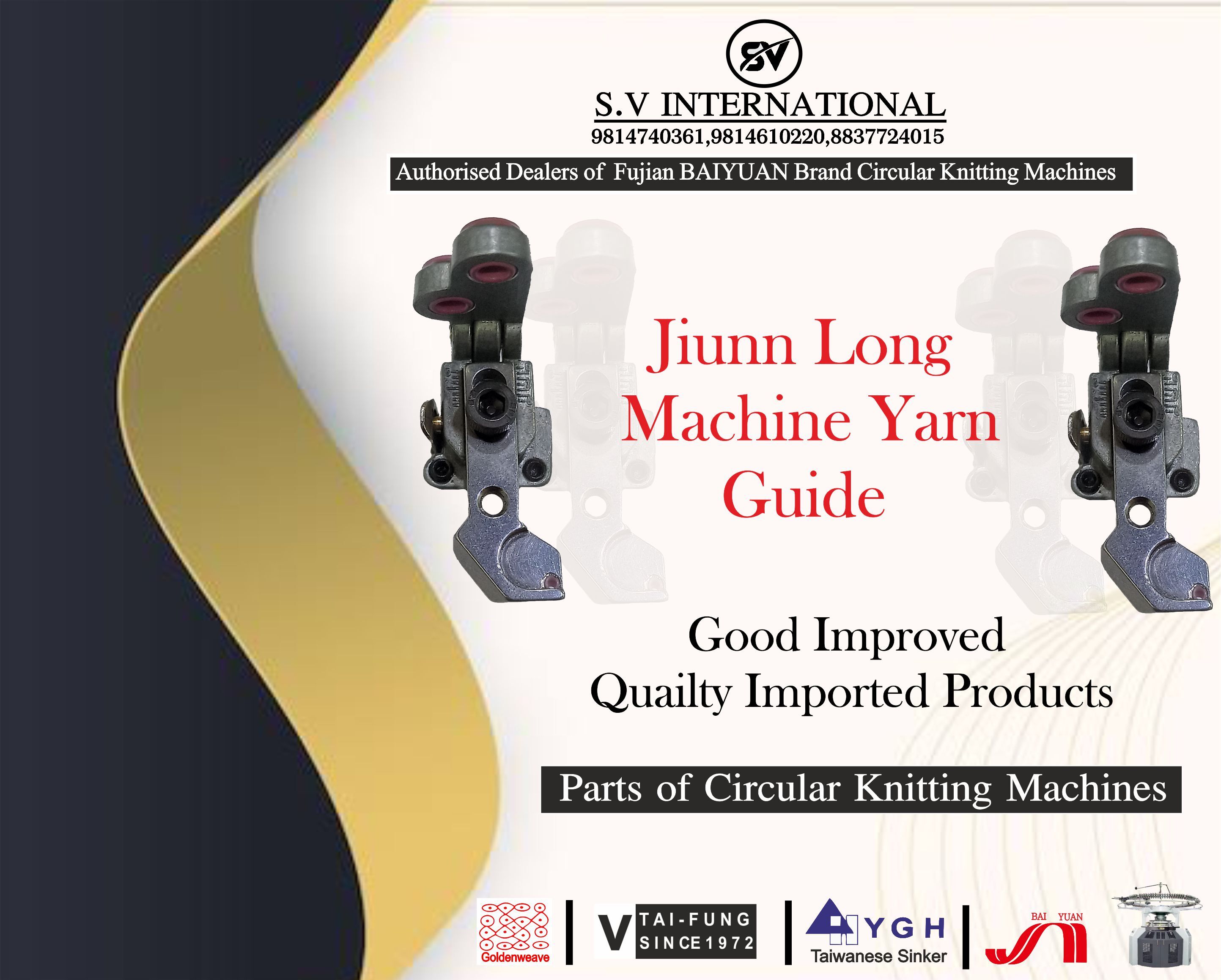 Jiunn Long Machine Yarn Guide
