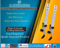 Single Jersey Feeder Bar with Lycra Roller For Terrot Machines