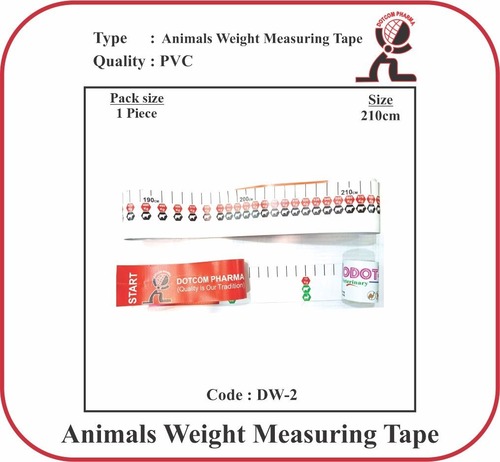 Weight Measuring Tape