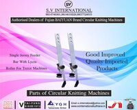 Single Jersey Feeder Bar with Lycra Roller For Terrot Machines