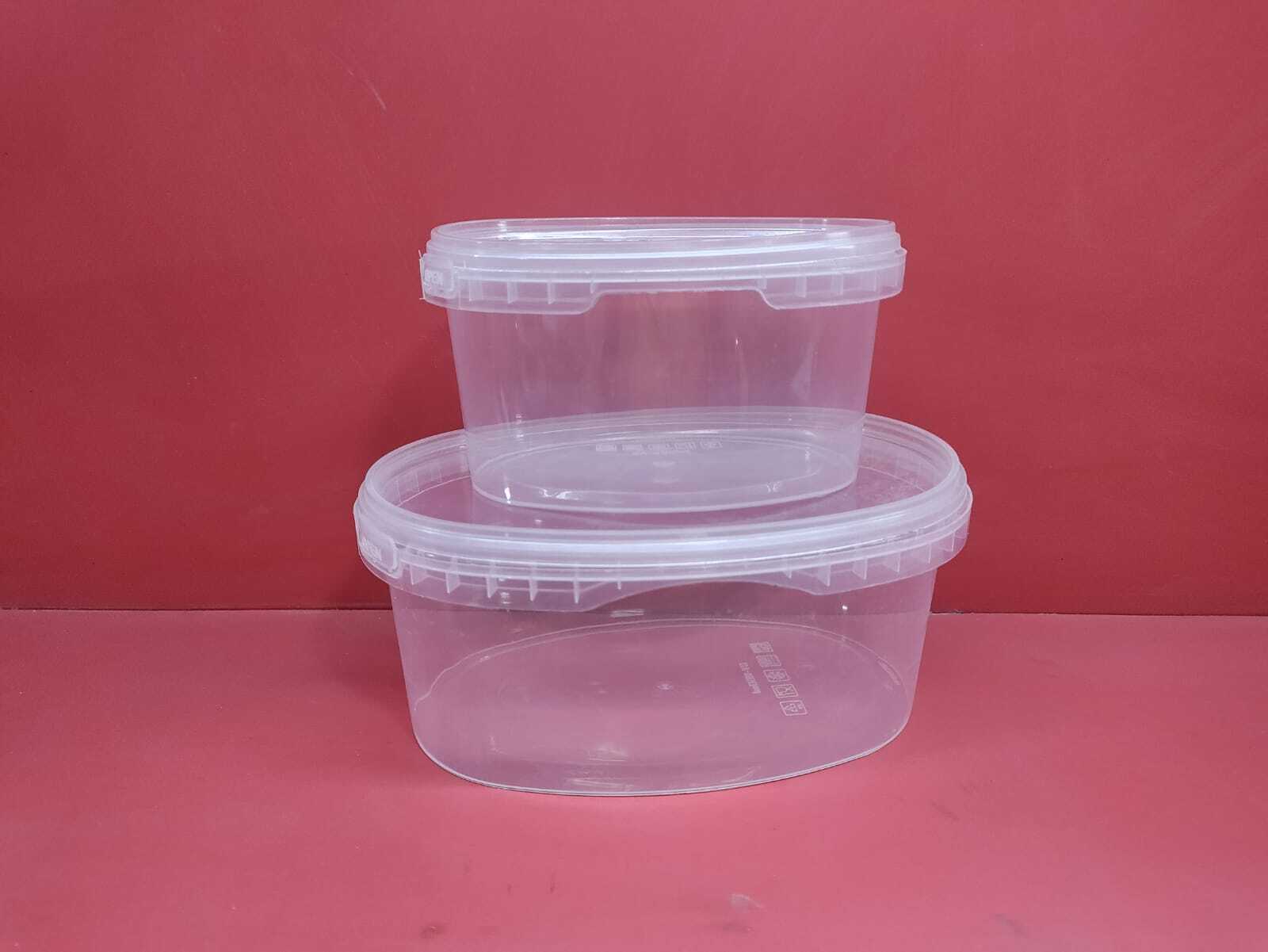 OVAL TAMPER PROOF CONTAINER