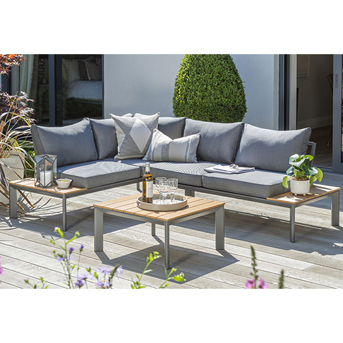 L Shape Outdoor Sofa Set