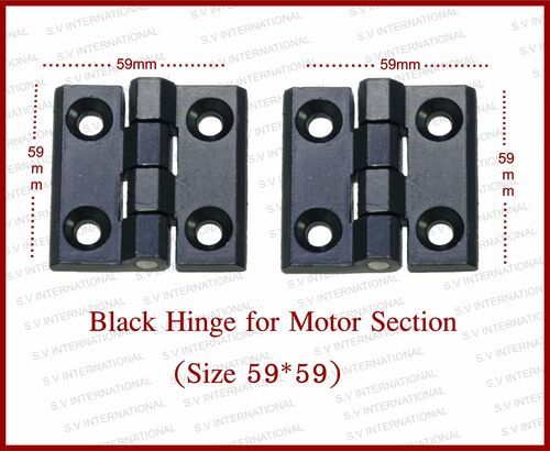 Black Hinge for Motor Section Size 59-59