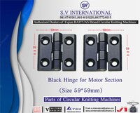Black Hinge for Motor Section Size 59-59