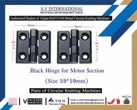 Black Hinge for Motor Section Size 59-59