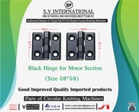 Black Hinge for Motor Section Size 59-59
