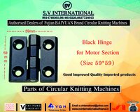 Black Hinge for Motor Section Size 59-59
