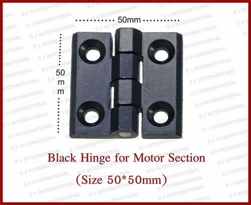 Black Hinge For Motor Section (Size 50-50 MM)