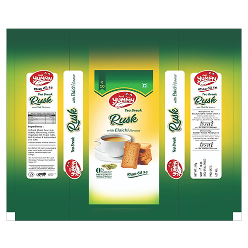 Multicolor Printed Packaging Pouches