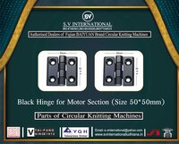 Black Hinge For Motor Section (Size 50-50 MM)