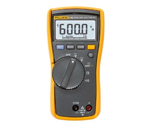 Yellow Fluke 110 True Rms Digital Multimeter