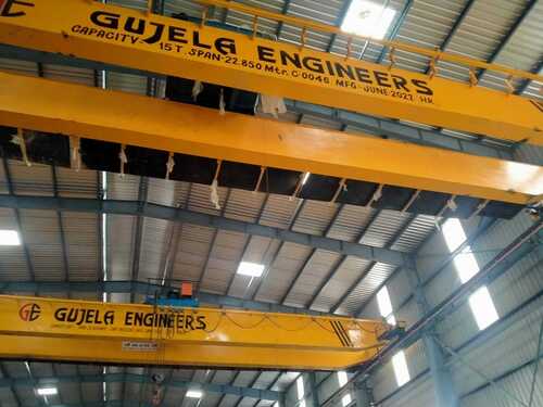 EOT Cranes - 45.5 Tons Capacity, 27.625 M Span, 3 Phase, 415 Volts | Customizable Options, Durable Design, Efficient Movement, Heavy Lifting, Precise Control