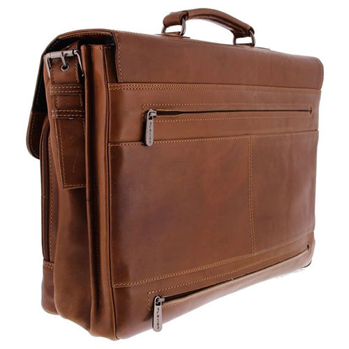 Office Brown Leather Laptop Bag Gender: Unisex