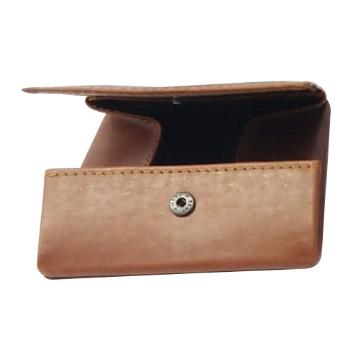 Brown Leather Coin Purse Gender: Unisex