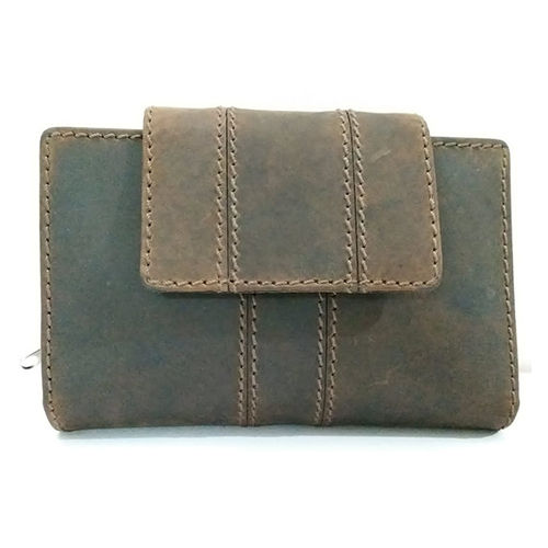 Brown Ladies Leather Clutch Purse