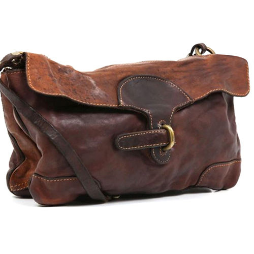 Brown Ladies Leather Shoulder Bag