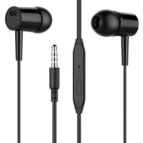 Wired In Ear Earphone With Mic Body Material: Plastic