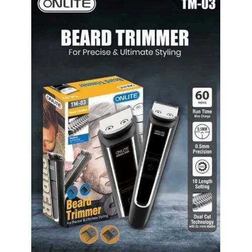 Onlite Tm-03 220 V Beard Trimmer Blade Material: Metal