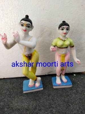 marble Iscon Radha Krishna Statue