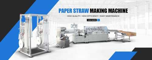 Paper Straw Making Machine
