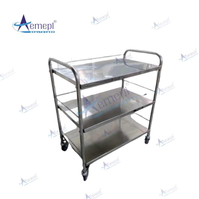 Steel Medical Trolley