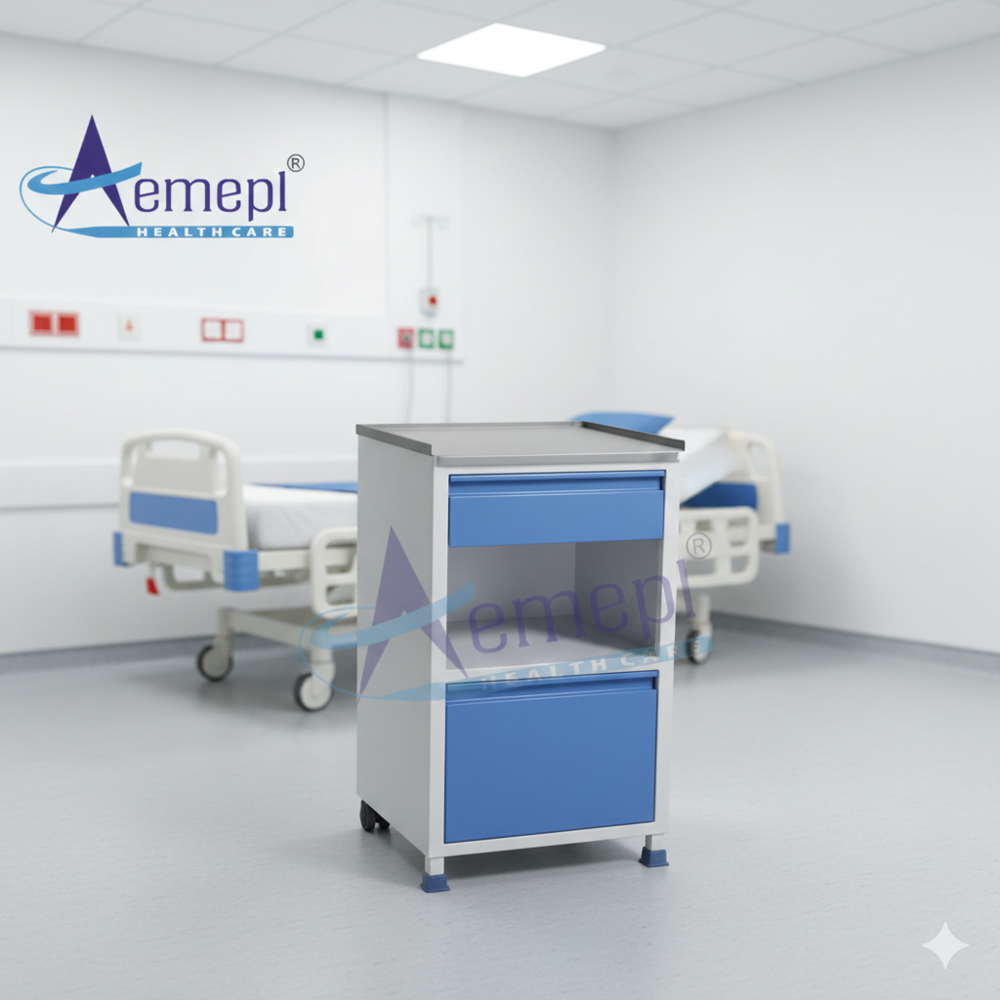 Hospital Bedside Locker - Stainless Steel, Various Sizes Available | Eco-friendly, Durable, Customizable Design Options
