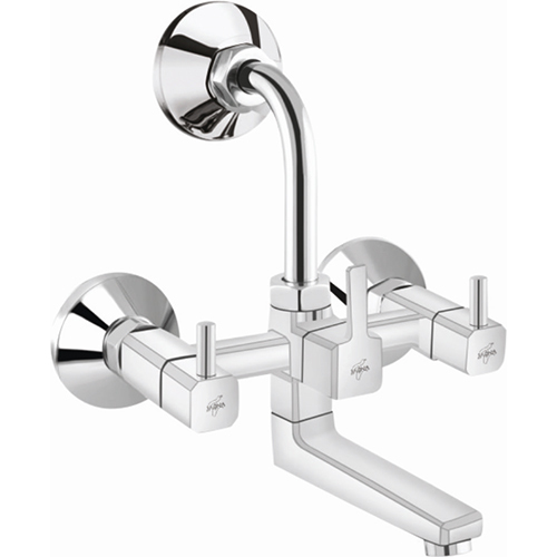 2 In 1 Wall Mixer With L - Bend