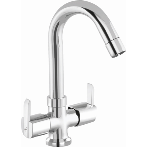 Center Hole Basin Mixer Regular Spout