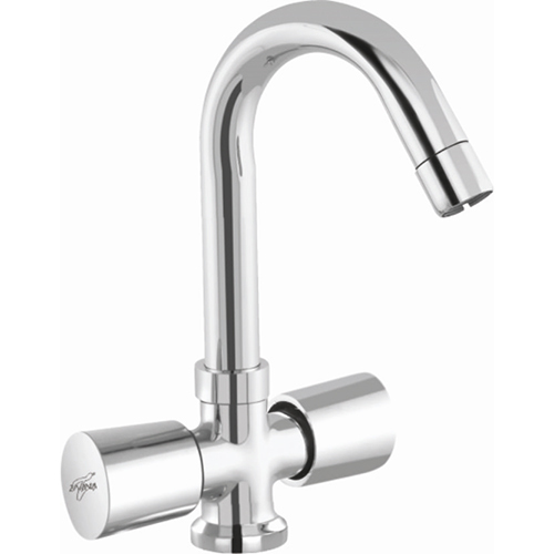 Center Hole Basin Mixer Regular Spout