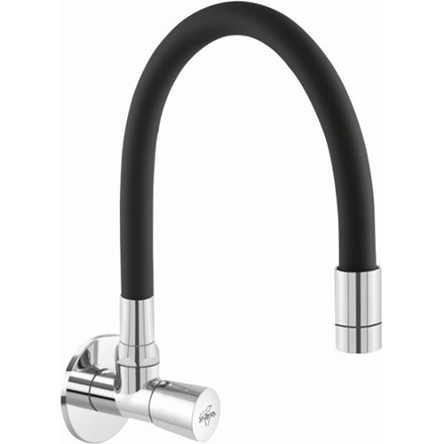 Silver Sink Cock Flexible Tube