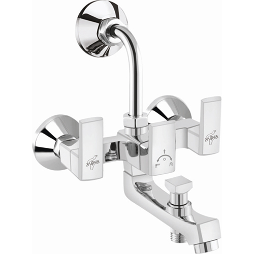 3 In 1 Wall Mixer With Bend