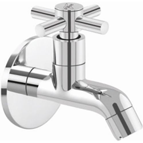 Stainless Steel Bib Cock Taps - Color: Silver