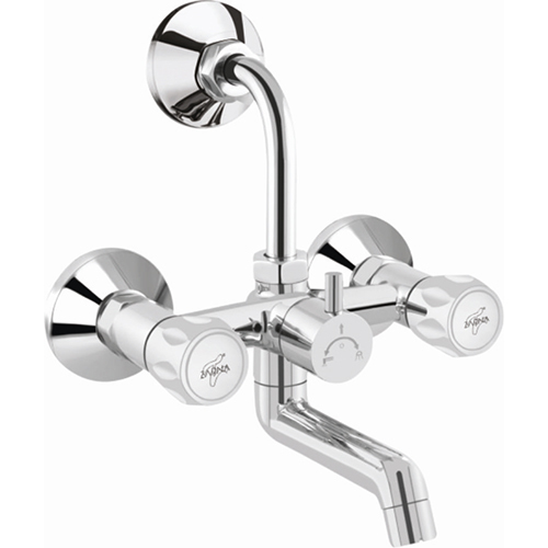 2 In 1 Wall Mixer With Bend