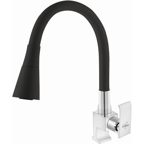 Swan Neck With Flexible Shower