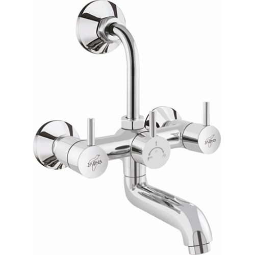 2 In 1 Wall Mixer With Bend