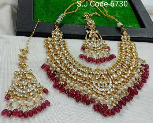 Pachi Kundan Necklace Sets