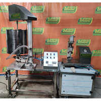 Semi-Automatic Hot Ghee Filling And Capping Machine