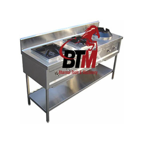 3 Burner Indian Gas Range