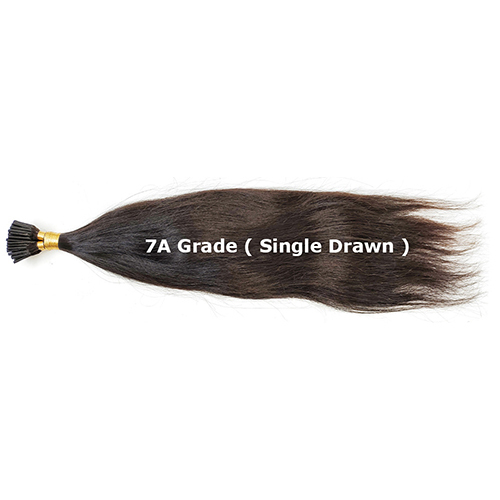 7A Grade Single Drawn Hair Extensions Tip