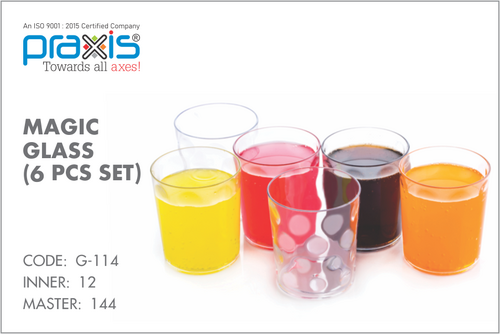 PET MAGIC GLASS  6 PCS SET