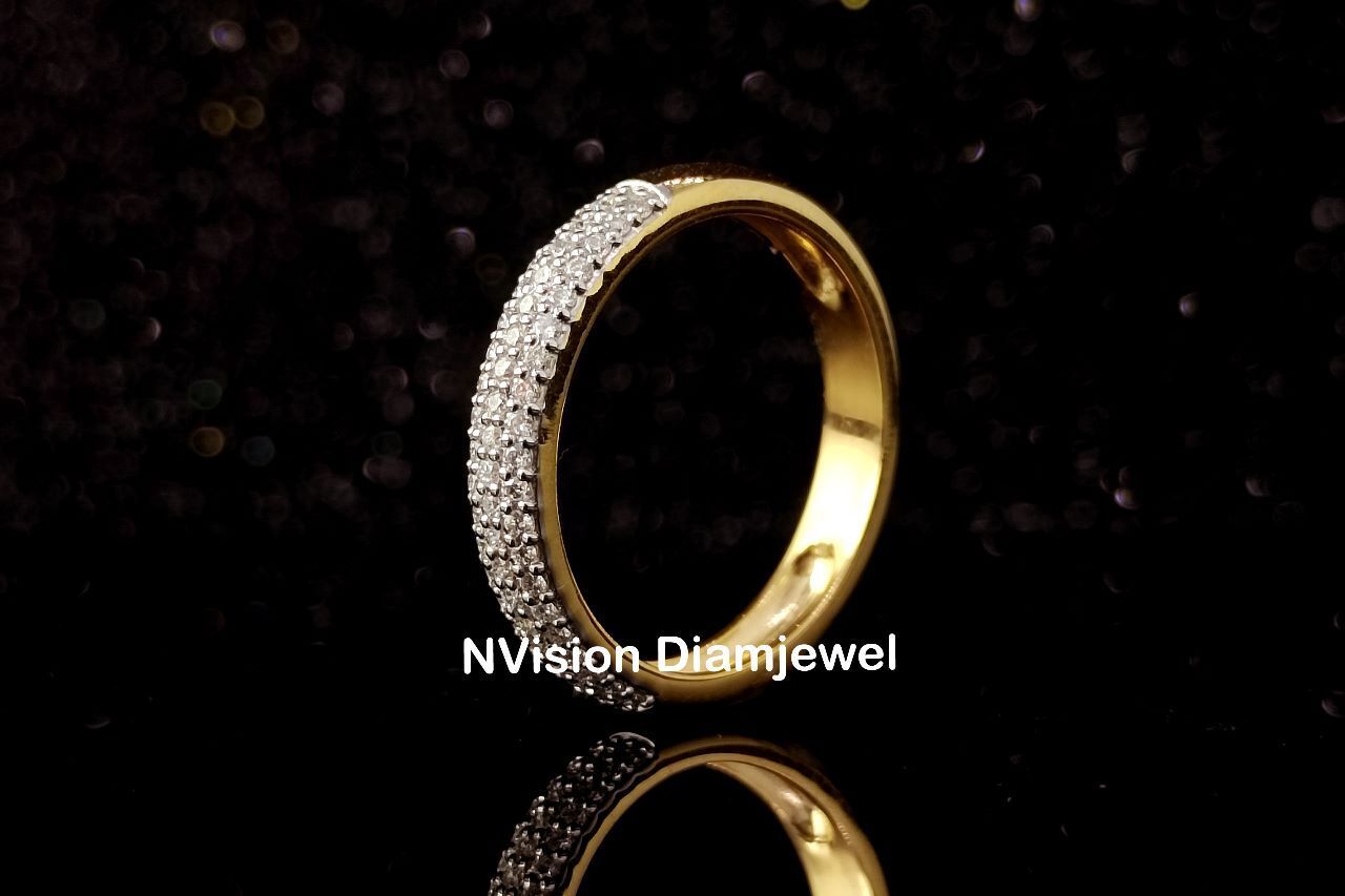 Natural Diamond Exquisite Ring Band