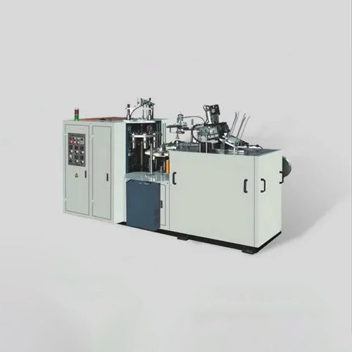 White Automatic Paper Cup Making Machine