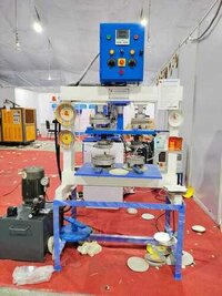Hydraulic 4 Die Paper Plate Machine - Capacity: 2500 Pcs/day Pcs/hr